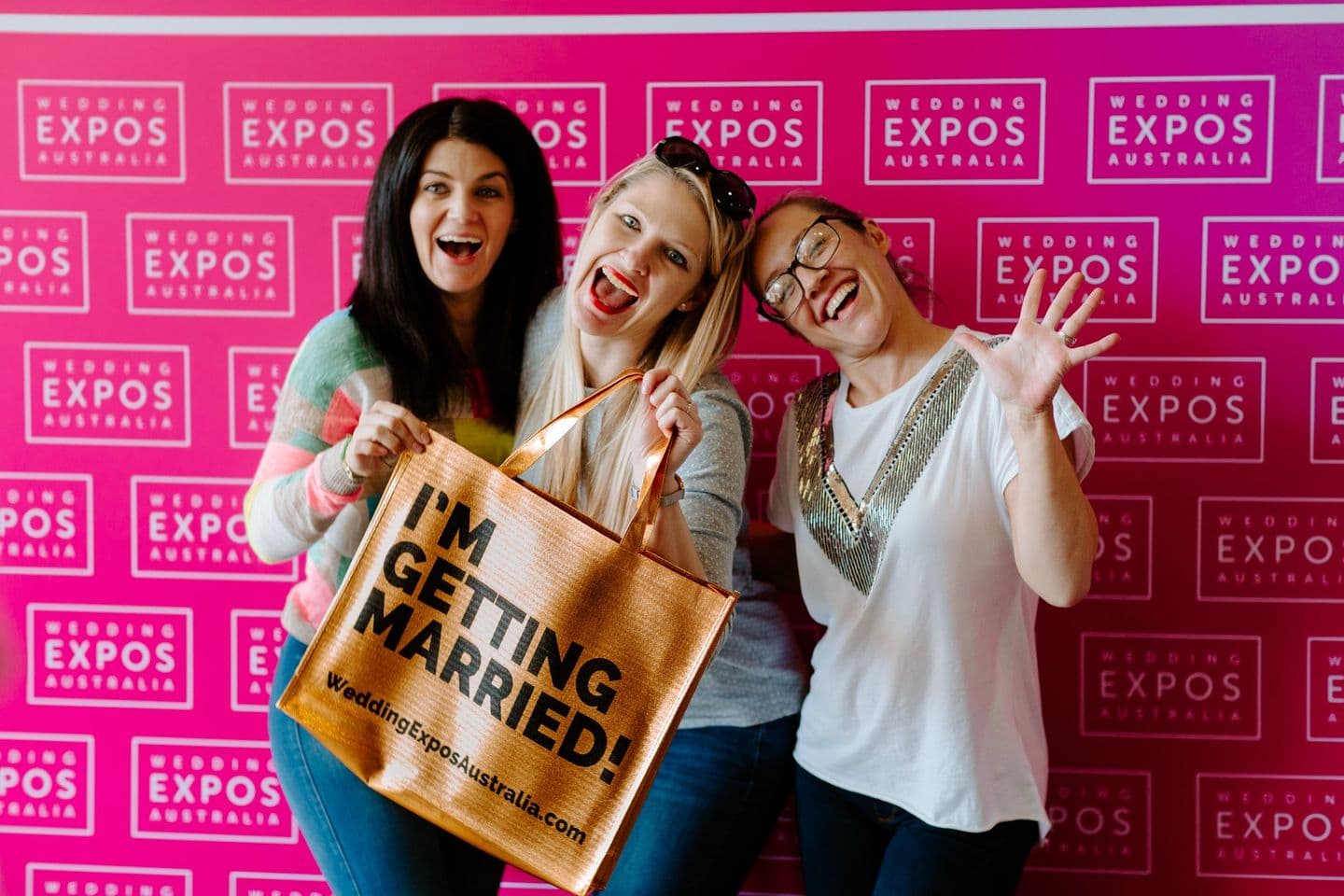 Honeymoon travel specialists at a Wedding Expos Australia event